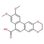 Phenanthro[3,2-b][1,4]dioxin-5-carboxylic acid, 9,10-dihydro-2,3-dimethoxy-