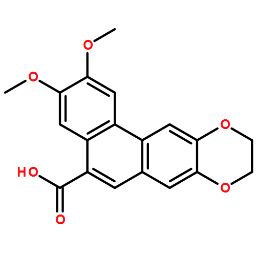 Phenanthro[3,2-b][1,4]dioxin-5-carboxylic acid, 9,10-dihydro-2,3-dimethoxy-