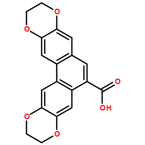 Phenanthro[2,3-b:6,7-b']bis[1,4]dioxin-6-carboxylic acid, 2,3,10,11-tetrahydro-