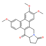 Dibenzo[f,h]pyrrolo[1,2-b]isoquinoline-11,14(9H,12H)-dione, 13,13a-dihydro-3,6,7-trimethoxy-, (13aS)-