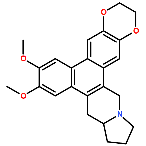 Benzo[f]-1,4-benzodioxino[6,7-h]pyrrolo[1,2-b]isoquinoline, 2,3,10,10a,11,12,13,15-octahydro-7,8-dimethoxy-