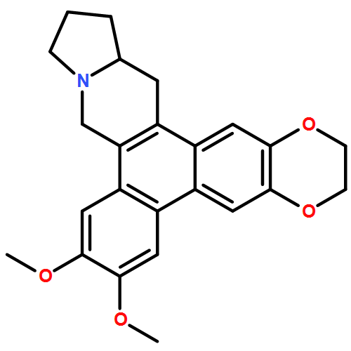 Benzo[h]-1,4-benzodioxino[6,7-f]pyrrolo[1,2-b]isoquinoline, 2,3,10,12,13,14,14a,15-octahydro-7,8-dimethoxy-