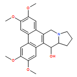 Dibenzo[f,h]pyrrolo[1,2-b]isoquinolin-14-ol, 9,11,12,13,13a,14-hexahydro-2,3,6,7-tetramethoxy-, (13aR,14S)-