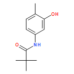 Propanamide, N-(3-hydroxy-4-methylphenyl)-2,2-dimethyl-