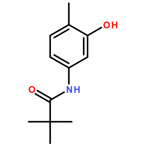 Propanamide, N-(3-hydroxy-4-methylphenyl)-2,2-dimethyl-