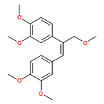 Benzene, 1,1'-[(1E)-1-(methoxymethyl)-1,2-ethenediyl]bis[3,4-dimethoxy-