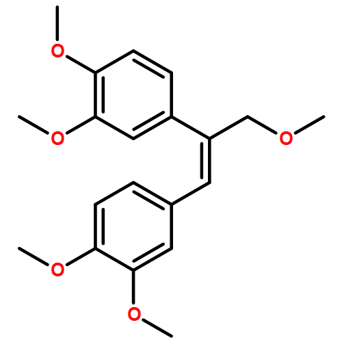 Benzene, 1,1'-[(1E)-1-(methoxymethyl)-1,2-ethenediyl]bis[3,4-dimethoxy-