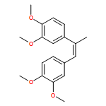 Benzene, 1,1'-[(1Z)-1-methyl-1,2-ethenediyl]bis[3,4-dimethoxy-