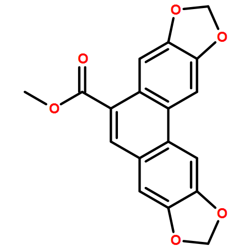 Phenanthro[2,3-d:6,7-d']bis[1,3]dioxole-5-carboxylic acid, methyl ester