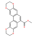 Phenanthro[2,3-b:6,7-b']bis[1,4]dioxin-6-carboxylic acid, 2,3,10,11-tetrahydro-, methyl ester