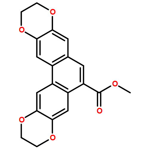 Phenanthro[2,3-b:6,7-b']bis[1,4]dioxin-6-carboxylic acid, 2,3,10,11-tetrahydro-, methyl ester