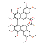 [1,1'-Biphenanthrene]-9,9'-dicarboxylic acid, 2,2',3,3',4,4',6,6',7,7'-decamethoxy-, 9,9'-dimethyl ester