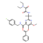 Ethanediamide, N2-[1-[5-(benzoyloxy)-4-[[[(4-fluorophenyl)methyl]amino]carbonyl]-6-methoxy-2-pyrimidinyl]-1-methylethyl]-N1,N1-diethyl-