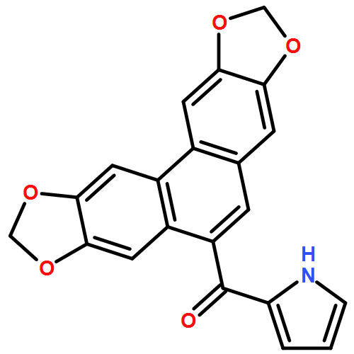 Methanone, phenanthro[2,3-d:6,7-d']bis[1,3]dioxol-5-yl-1H-pyrrol-2-yl-