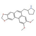 Pyrrolidine, 2-[(2,3-dimethoxyphenanthro[2,3-d][1,3]dioxol-5-yl)methyl]-