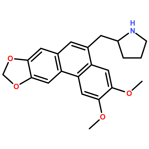 Pyrrolidine, 2-[(2,3-dimethoxyphenanthro[2,3-d][1,3]dioxol-5-yl)methyl]-