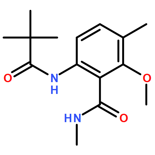 Benzamide, 6-[(2,2-dimethyl-1-oxopropyl)amino]-2-methoxy-N,3-dimethyl-