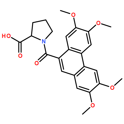 L-Proline, 1-[(2,3,6,7-tetramethoxy-9-phenanthrenyl)carbonyl]-