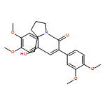 2-Propen-1-one, 2,3-bis(3,4-dimethoxyphenyl)-1-[(2S)-2-(hydroxymethyl)-1-pyrrolidinyl]-