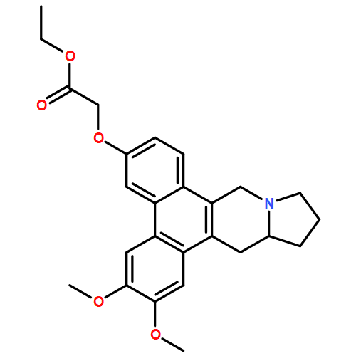 Acetic acid, 2-[[(13aR)-9,11,12,13,13a,14-hexahydro-2,3-dimethoxydibenzo[f,h]pyrrolo[1,2-b]isoquinolin-6-yl]oxy]-, ethyl ester