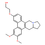 Ethanol, 2-[[(13aS)-9,11,12,13,13a,14-hexahydro-2,3-dimethoxydibenzo[f,h]pyrrolo[1,2-b]isoquinolin-6-yl]oxy]-