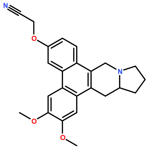 Acetonitrile, 2-[[(13aR)-9,11,12,13,13a,14-hexahydro-2,3-dimethoxydibenzo[f,h]pyrrolo[1,2-b]isoquinolin-6-yl]oxy]-