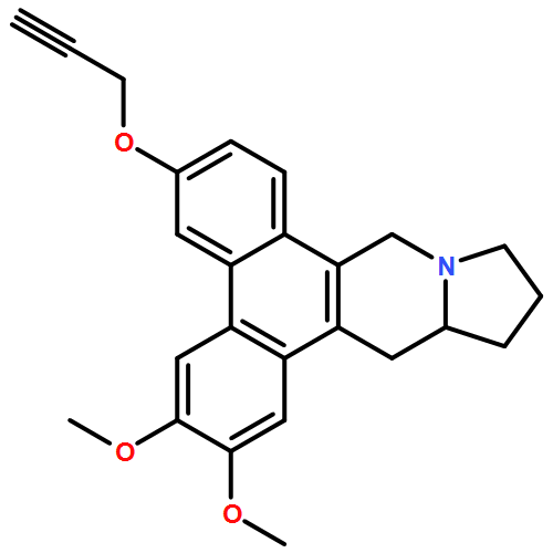 Dibenzo[f,h]pyrrolo[1,2-b]isoquinoline, 9,11,12,13,13a,14-hexahydro-2,3-dimethoxy-6-(2-propyn-1-yloxy)-, (13aR)-