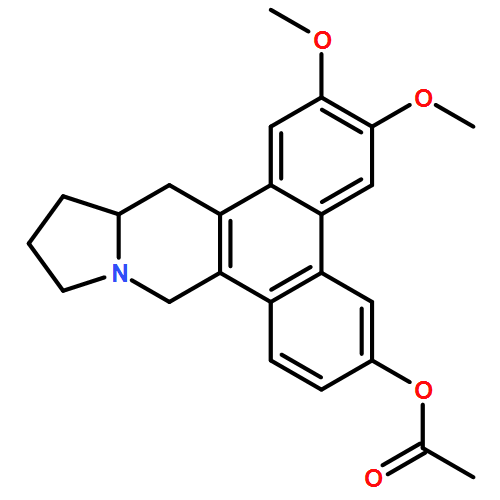 Dibenzo[f,h]pyrrolo[1,2-b]isoquinolin-6-ol, 9,11,12,13,13a,14-hexahydro-2,3-dimethoxy-, 6-acetate, (13aS)-