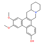 9H-Phenanthro[9,10-b]quinolizin-6-ol, 11,12,13,14,14a,15-hexahydro-2,3-dimethoxy-