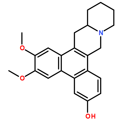 9H-Phenanthro[9,10-b]quinolizin-6-ol, 11,12,13,14,14a,15-hexahydro-2,3-dimethoxy-