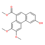 9-Phenanthrenecarboxylic acid, 3-hydroxy-6,7-dimethoxy-, methyl ester