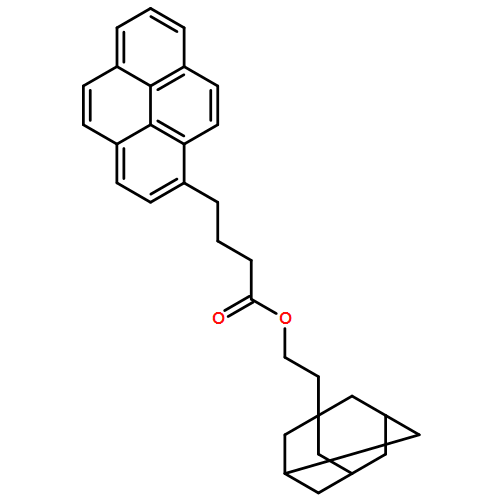 1-Pyrenebutanoic acid, 2-tricyclo[3.3.1.13,7]dec-1-ylethyl ester