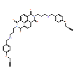 Benzo[lmn][3,8]phenanthroline-1,3,6,8(2H,7H)-tetrone, 2,7-bis[3-[[[4-(2-propyn-1-yloxy)phenyl]methyl]amino]propyl]-