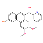 2-Pyridinemethanol, α-(3-hydroxy-6,7-dimethoxy-9-phenanthrenyl)-