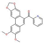 Methanone, (2,3-dimethoxyphenanthro[3,2-d][1,3]dioxol-6-yl)-2-pyridinyl-