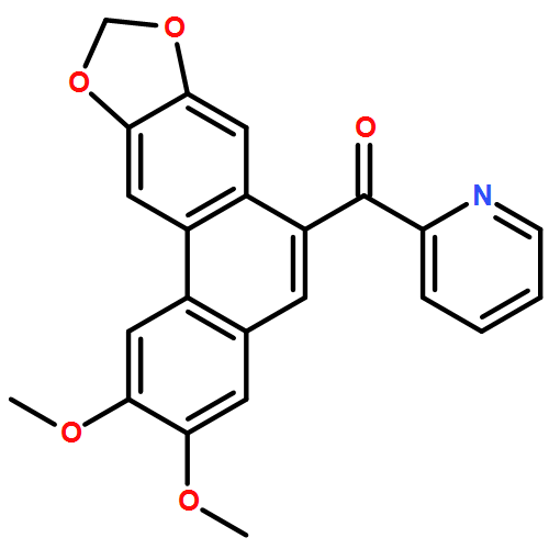 Methanone, (2,3-dimethoxyphenanthro[3,2-d][1,3]dioxol-6-yl)-2-pyridinyl-