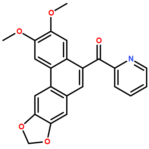 Methanone, (2,3-dimethoxyphenanthro[2,3-d][1,3]dioxol-5-yl)-2-pyridinyl-