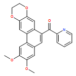 Methanone, (9,10-dihydro-2,3-dimethoxyphenanthro[3,2-b][1,4]dioxin-6-yl)-2-pyridinyl-