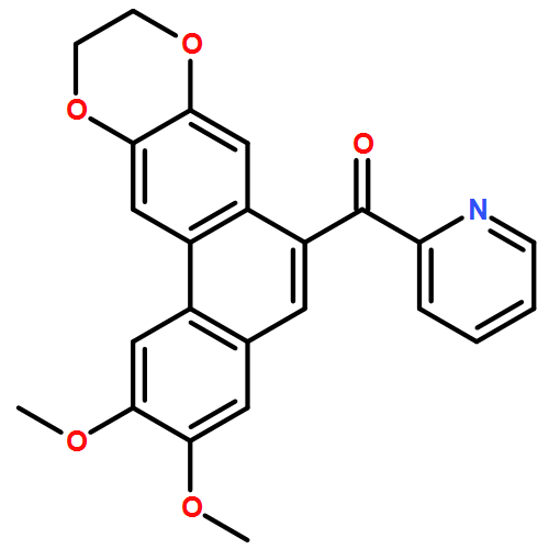 Methanone, (9,10-dihydro-2,3-dimethoxyphenanthro[3,2-b][1,4]dioxin-6-yl)-2-pyridinyl-