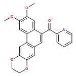 Methanone, (9,10-dihydro-2,3-dimethoxyphenanthro[3,2-b][1,4]dioxin-5-yl)-2-pyridinyl-