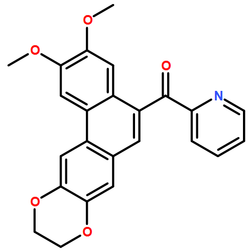 Methanone, (9,10-dihydro-2,3-dimethoxyphenanthro[3,2-b][1,4]dioxin-5-yl)-2-pyridinyl-