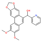 2-Pyridinemethanol, α-(2,3-dimethoxyphenanthro[2,3-d][1,3]dioxol-6-yl)-