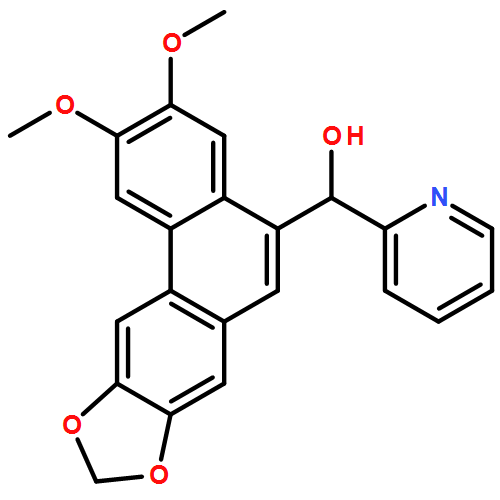 2-Pyridinemethanol, α-(2,3-dimethoxyphenanthro[2,3-d][1,3]dioxol-5-yl)-