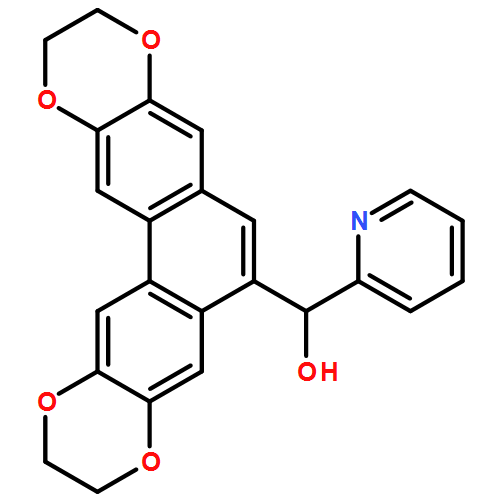 2-Pyridinemethanol, α-(2,3,10,11-tetrahydrophenanthro[2,3-b:6,7-b']bis[1,4]dioxin-6-yl)-