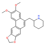 Piperidine, 2-[(2,3-dimethoxyphenanthro[2,3-d][1,3]dioxol-5-yl)methyl]-