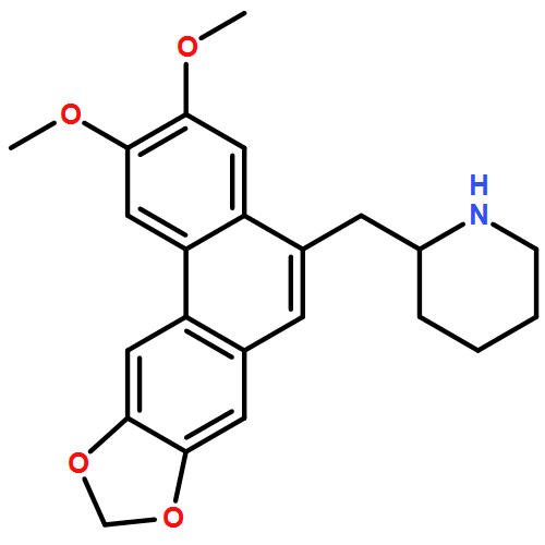 Piperidine, 2-[(2,3-dimethoxyphenanthro[2,3-d][1,3]dioxol-5-yl)methyl]-