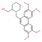 2-Piperidinemethanol, 1-[(2,3,6,7-tetramethoxy-9-phenanthrenyl)methyl]-