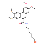 9-Phenanthrenecarboxamide, N-(6-hydroxyhexyl)-2,3,6,7-tetramethoxy-