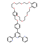 2,2':6',2''-Terpyridine, 4'-[4-[(6,7,9,10,12,13,20,21,23,24,26,27-dodecahydrodibenz[b,n][1,4,7,10,13,16,19,22]octaoxacyclotetracosin-2-yl)methoxy]phenyl]-