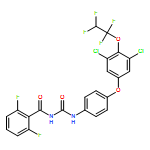 Benzamide, N-[[[4-[3,5-dichloro-4-(1,1,2,2-tetrafluoroethoxy)phenoxy]phenyl]amino]carbonyl]-2,6-difluoro-